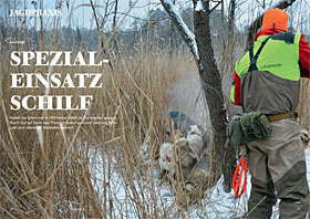 Saujagd - Spezial-Einsatz Schilf